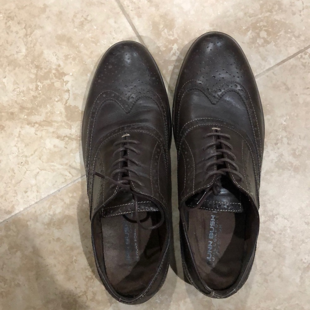 Nunn Bush Genuine Leather Men’s Shoes Size 10
